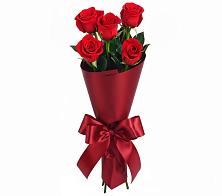 Букет 5 Красных роз Эдлесс Лав в Двуреченске