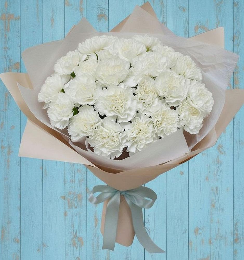 Букет цветов из: Гвоздики в Двуреченске