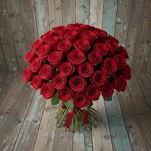Букет 55 Красных роз Фридом #REPLACE_PRED# Двуреченске