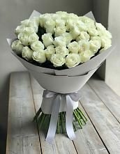 Букет 35 Белых роз в Двуреченске