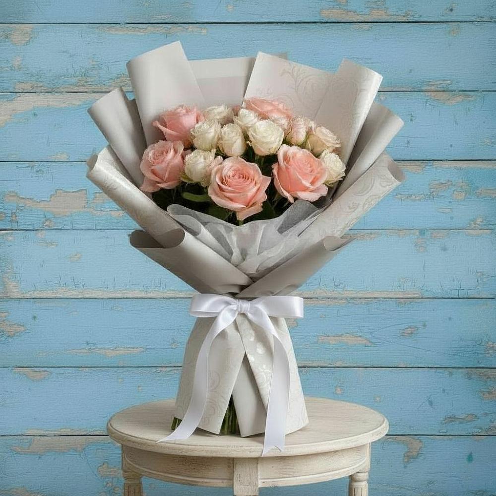 Букет цветов из: Розы в Двуреченске