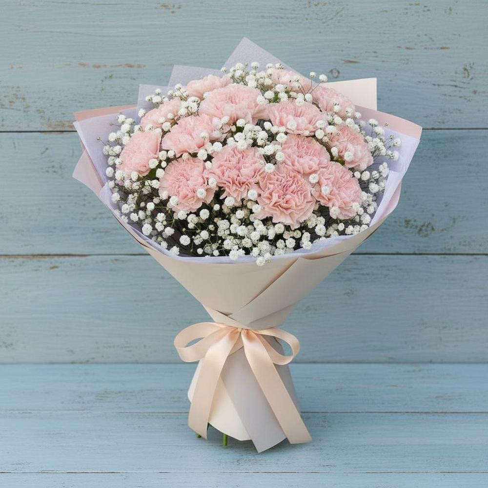 Букет цветов из: Гвоздики в Двуреченске