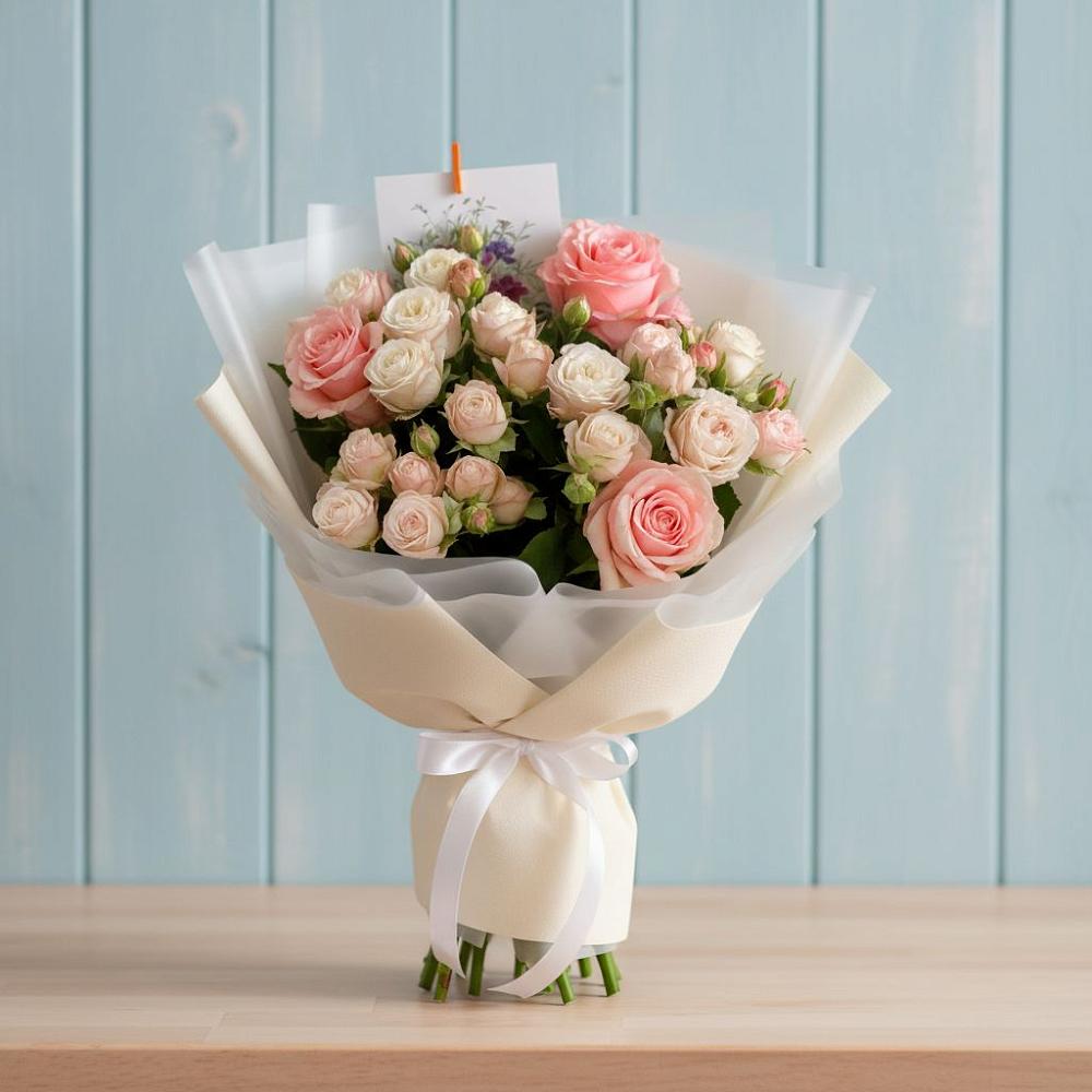 Букет цветов из: Розы в Двуреченске