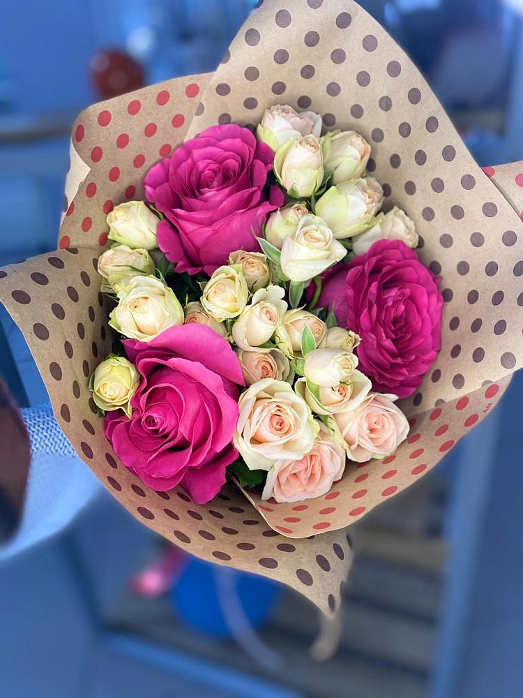 Букет цветов из: Розы в Двуреченске