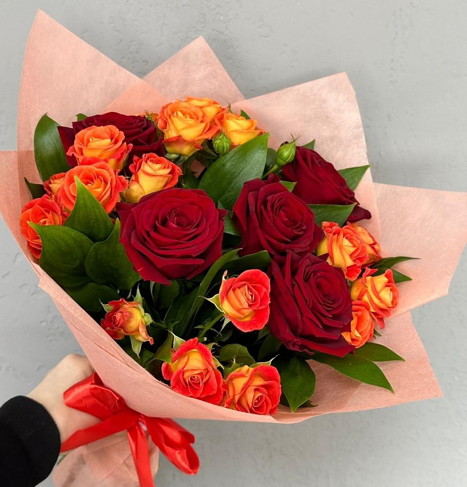 Букет Любовь и восторг в Двуреченске