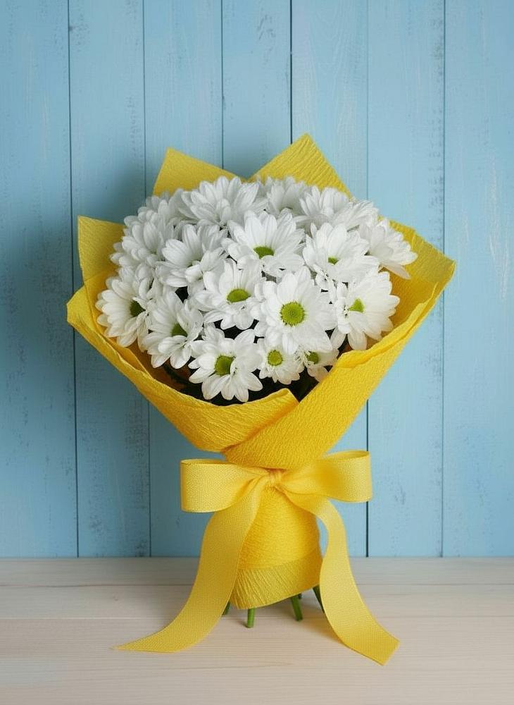 Букет цветов из: Хризантемы в Двуреченске