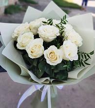 Букет Белые розы Проуд #REPLACE_PRED# Двуреченске