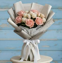 Букет цветов из:  Розы #REPLACE_PRED# Двуреченске