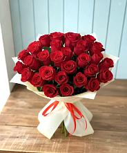 Букет 29 Красных роз в Двуреченске