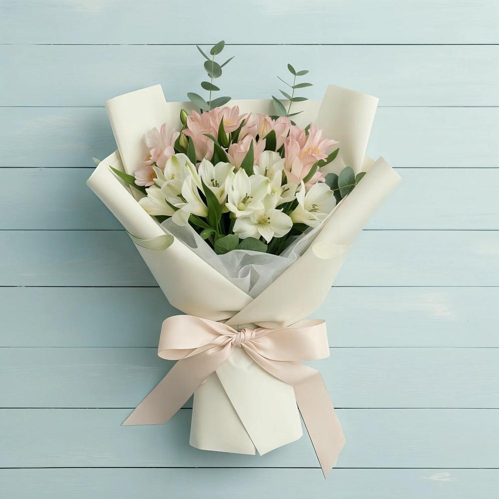 Букет цветов из: Альстромерии в Двуреченске