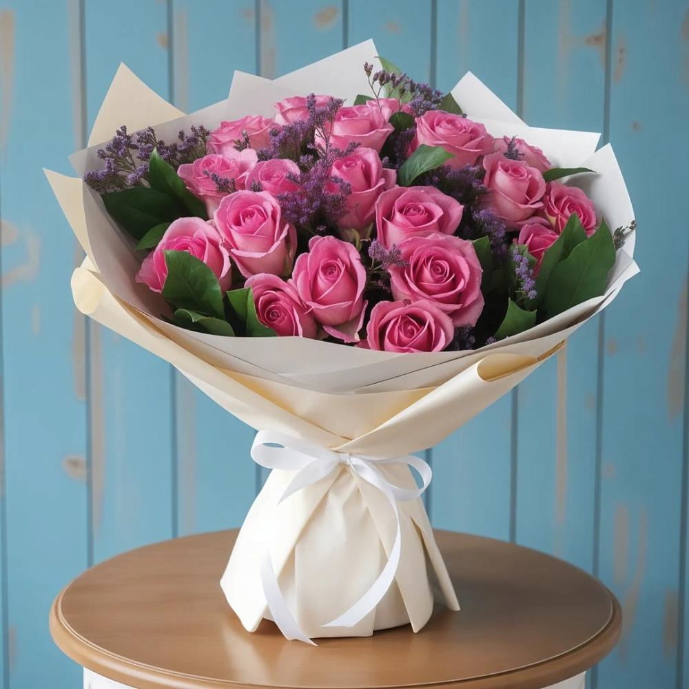 Букет цветов из: Розы в Двуреченске