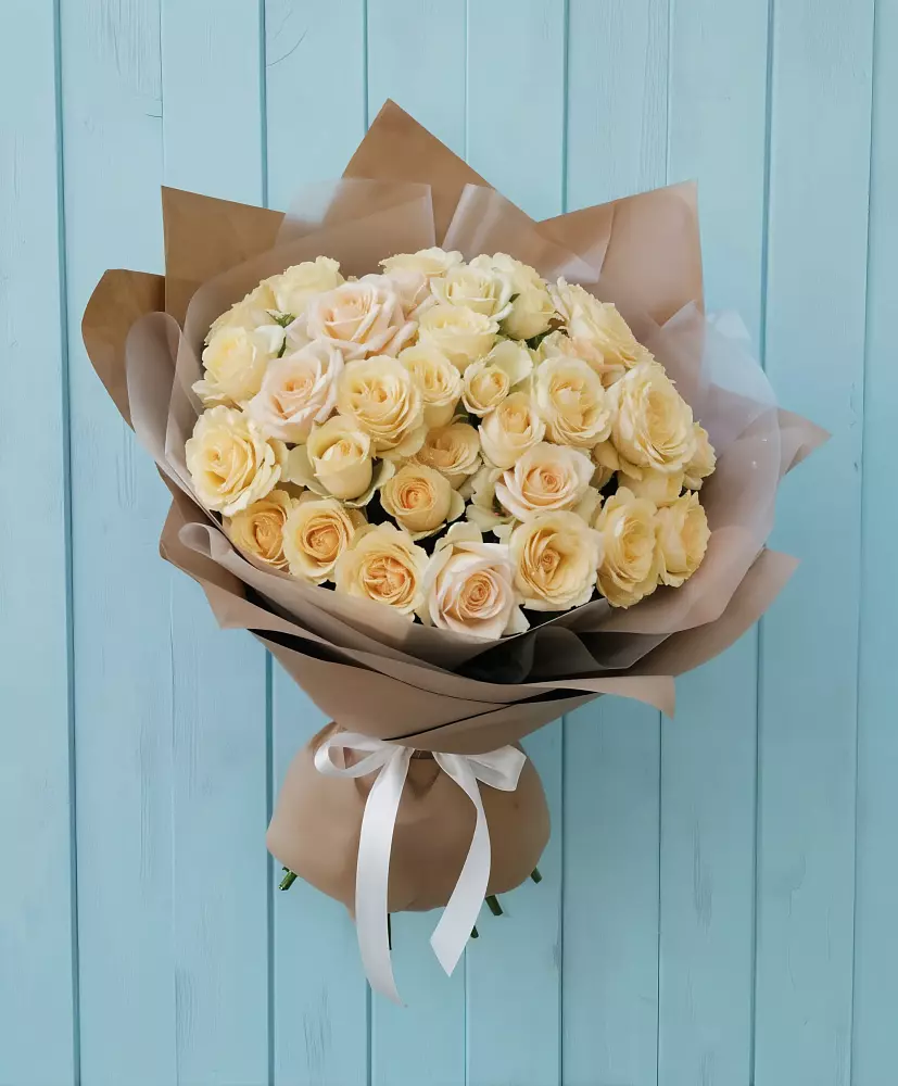 Букет Кремовое облако в Двуреченске