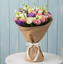 Букет цветов из:  Лизиантусы в Двуреченске