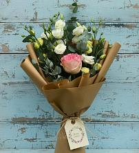 Букет цветов из:  Розы и Лизиантусы #REPLACE_PRED# Двуреченске